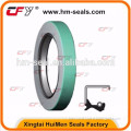 double lip oil seal metal frame with PTFE seal strip inside